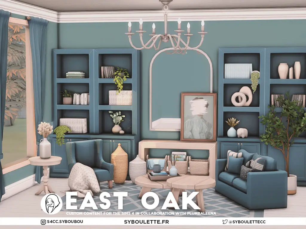 Комплект для гостиной East Oak
